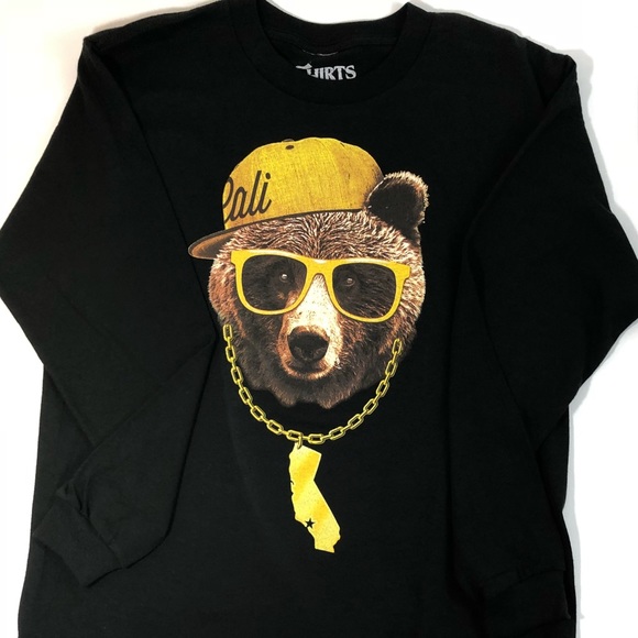 Shirts Happen Tops - Shirts Happen | NWT Cali Cool Bear Unisex 12/14 LG